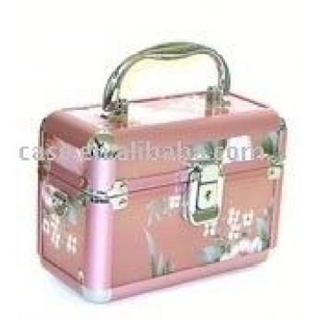 Hot aluminum cosmetic case